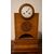 Antico orologio Biedermeier in betulla con intarsi del 1800