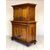 Credenza doppio corpo in noce . XVIII secolo