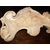  DARS642 - Conchiglia scolpita in marmo Barocca, misure cm L 68 x P 38 x H 10 