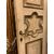 PTS873 - N. 2 porte in legno laccato, luce cm L 110 x H 215  