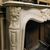 CHM871 - Camino in marmo bianco di Carrara, misure cm L 143 x H 109 x P 37  