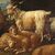 Dipinto Paesaggio con Pastori ed Armenti