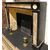 chm250 directory fireplace with black marble inlay beige