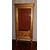 Stupenda vetrina dorata foglia oro francese stile Luigi XVI del 1800