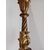 Lampadario in legno dorato - stile barocchetto - metà '900