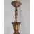 Lampadario in legno dorato - stile barocchetto - metà '900