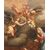 Olio su tela italiano di inizio 1700 raffigurante L'Annunciazione della Vergine Maria