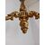 Lampadario in legno dorato - stile barocchetto - metà '900