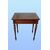 Toilette francese del 1800 stile Luigi XVI in palissandro con intarsio in ottone 