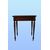 Toilette francese del 1800 stile Luigi XVI in palissandro con intarsio in ottone 