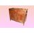 Credenza provenzale a due porte del 1800 in legno di ciliegio con intagli 