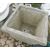   DARS643 - N. 3 vasi in cemento, misure cm 55 x 55 x H 64  