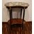 Antico tavolino a fagiolo con piano in marmo stile Luigi XV del 1800