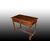 Scrittoio francese di fine 1800 inizio 1900 in legno di noce stile '600