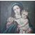 Olio su tela Spagnolo di inizio 1800 Raffigurante Madonna con Bambino Gesù