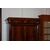 Grande secretaire Biedermeier della seconda metà del 1800 in piuma di mogano