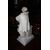 Straordinaria Scultura Francese del XIX secolo: Pierrot in una Toccante Ode alla Luna
