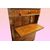 Secretaire Nord Europa del 1800 stile Biedermeier in noce fiammato 