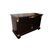 Antica credenza stile Impero Laccata nera del 1800 francese Restaurata 