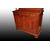 Credenza piattaia con alzata stile Luigi Filippo in legno di Cirmolo XIX secolo