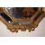 Stupenda Specchiera Ottagonale francese stile Luigi XV del 1800 dorata foglia oro 