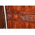 Grande secretaire Biedermeier della seconda metà del 1800 in piuma di mogano