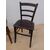 Gruppo tre sedie campagnole rustiche in legno-arte povera-da cucina-primi '900