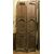 PTI745 - Particolare porta in legno di noce, mossa, misure cm L 80 x H 205 