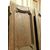 PTI745 - Particolare porta in legno di noce, mossa, misure cm L 80 x H 205 