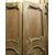 PTI745 - Particolare porta in legno di noce, mossa, misure cm L 80 x H 205 