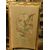  PANC152 - N. 2 sedie in legno dorato, misure cm L 48 x H 110 x P 52  