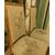  PANC152 - N. 2 sedie in legno dorato, misure cm L 48 x H 110 x P 52  