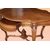 Antico tavolino da salotto stile Luigi Filippo del 1800 in legno di mogano