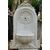  DARS646 - Fontana in marmo bianco di Carrara, mis. cm L 78 x H 123 x P 39 