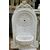  DARS646 - Fontana in marmo bianco di Carrara, mis. cm L 78 x H 123 x P 39 