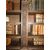 LIB155 - N. 5 Librerie in legno di noce, misure diverse  