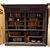 LIB155 - N. 5 Librerie in legno di noce, misure diverse  