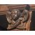 LIB156 - Libreria in legno di pioppo, misura massima cm L 315 x H 241 x P 65