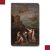 PITTURA A OLIO SU TAVOLETTA LIGNEA MERCURIO E LE FIGLIE DI CECROPE FINE XVIII SECOLO