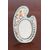 Antica Cornice  Liberty 1930  realizzata in micro mosaico floreale in pietre dure. Mis 15 x 10
