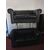 Coppia divani Chesterfield in pelle nera 