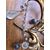 coppia di appliques
