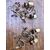 coppia di appliques