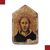 TAVOLETTA LIGNEA A FONDO ORO CON SAN TOMMASO D’AQUINO FINE XIV-INIZI XV SECOLO 
