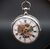 Orologio inglese con scappamento a verga e quadrante dipinto, 1812 