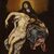 Dipinto religioso spagnolo Pietà del XVIII secolo