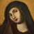 Dipinto religioso spagnolo Pietà del XVIII secolo