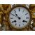 Orologio in metallo dorato e onice Napoleone III 1880 Francia