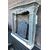  CHP381 - Camino in cemento con base, mis. cm L 146 x H 127 x P 38 