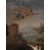 PITTURA A OLIO SU TAVOLETTA LIGNEA MERCURIO E LE FIGLIE DI CECROPE FINE XVIII SECOLO